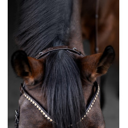 Bridon Waldhausen X-Line Relaxation muserolle anatomique Marron