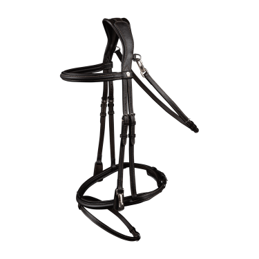 Bridon Waldhausen X-Line Work muserolle combinée Marron