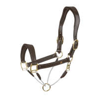 Licol en cuir Waldhausen S-Line Royal Marron