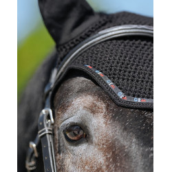 Bonnet GEM Mesh court Noir / bleu blanc rouge