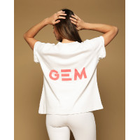 Tee-shirt GEM Eclair Blanc