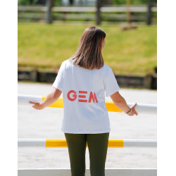Tee-shirt GEM Eclair Blanc Tee-shirt GEM Eclair Blanc