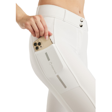 Pantalon Montar MoStar Summer bande de logo aluminium et mesh full grip femme Pantalon Montar MoStar Summer bande de logo aluminium et mesh full grip femme