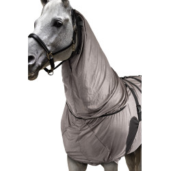 Couverture anti Eczema Horze Mountain Essence UV Gris clair