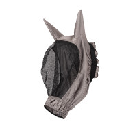 Masque anti-mouches Eczema Horze Mountain Essence UV Gris clair