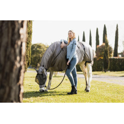 Masque anti-mouches Eczema Horze Mountain Essence UV Gris clair Masque anti-mouches Eczema Horze Mountain Essence UV Gris clair