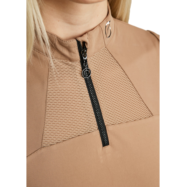 Polo sans manches Montar MoStar inserts en mesh femme Polo sans manches Montar MoStar inserts en mesh femme