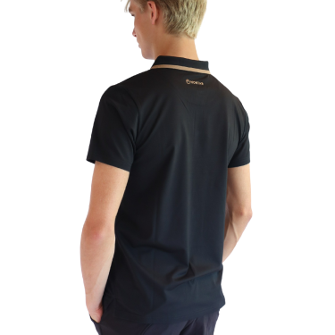 Polo manches courtes Montar MoDrake col et logo contrasté homme Polo manches courtes Montar MoDrake col et logo contrasté homme
