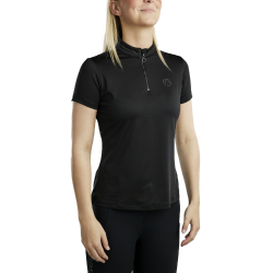 Polo manches courtes Montar MoBlair avec crystal gun metal Junior