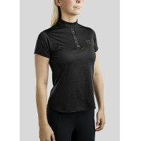 T-shirt d'entrainement Montar MoBriella Junior avec crystal gun metal