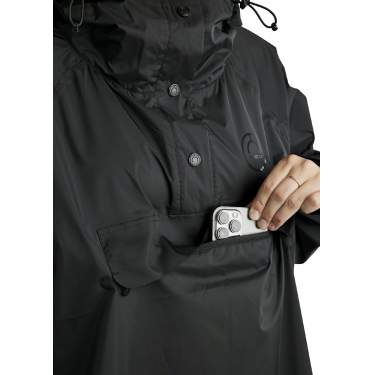Imperméable long Montar MoRianne logo noir Imperméable long Montar MoRianne logo noir