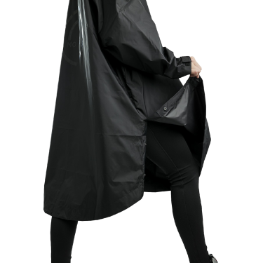 Imperméable long Montar MoRianne logo noir Imperméable long Montar MoRianne logo noir