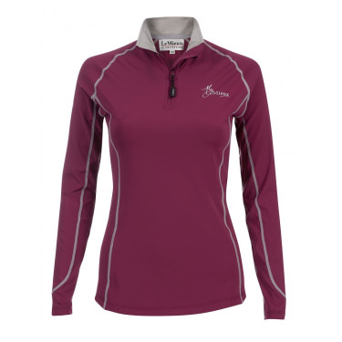 Sous-vêtement technique My LeMieux Prune / gris Violet Sous-vêtement technique My LeMieux Prune / gris Violet