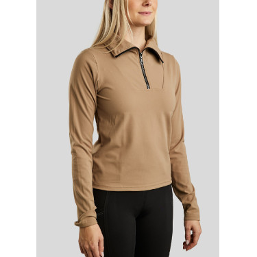 Polo Montar MoRachel Quarter Zip regained femme Polo Montar MoRachel Quarter Zip regained femme