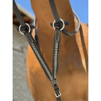 Flèche de martingale Pénélope Point sellier Noir