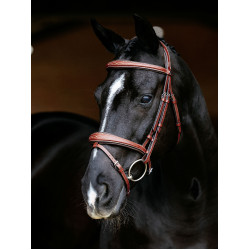 Bridon combiné LeMieux Competition Chestnut Marron Bridon combiné LeMieux Competition Chestnut Marron