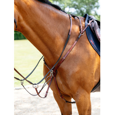 Collier de chasse avec martingale LeMieux Collier de chasse avec martingale LeMieux