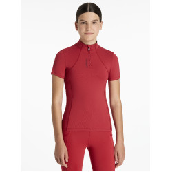 Base Layer LeMieux Young Rider Classique manches courtes Chilli Rouge