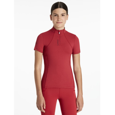 Base Layer LeMieux Young Rider Classique manches courtes Chilli Rouge