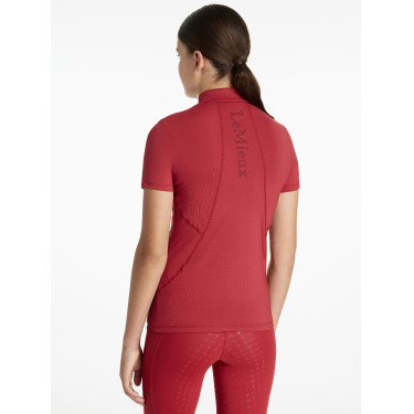 Base Layer LeMieux Young Rider Classique manches courtes Chilli Rouge