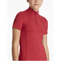 Base Layer LeMieux Young Rider Classique manches courtes Chilli Rouge