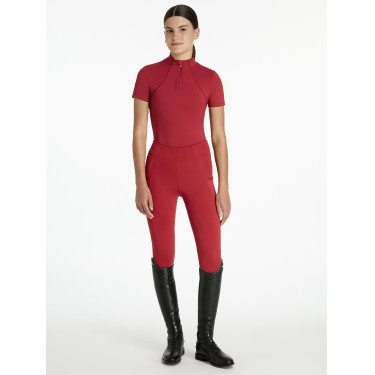 Base Layer LeMieux Young Rider Classique manches courtes Chilli Rouge