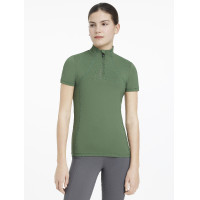 Base Layer LeMieux Young Rider Classique manches courtes Vert hunter