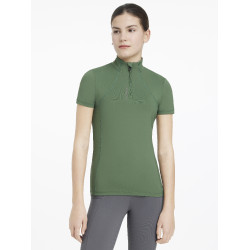 Base Layer LeMieux Young Rider Classique manches courtes Vert hunter