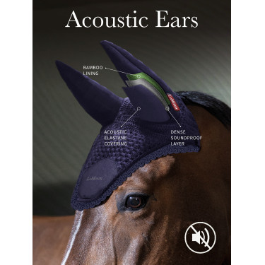 Bonnet anti-mouches LeMieux acoustique Essence Bonnet anti-mouches LeMieux acoustique Essence