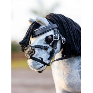 Bridon à muserolle croisée LeMieux Toy Pony Bridon à muserolle croisée LeMieux Toy Pony
