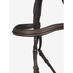 Bridon de muserolle fendu Arika LeMieux Marron Bridon de muserolle fendu Arika LeMieux Marron