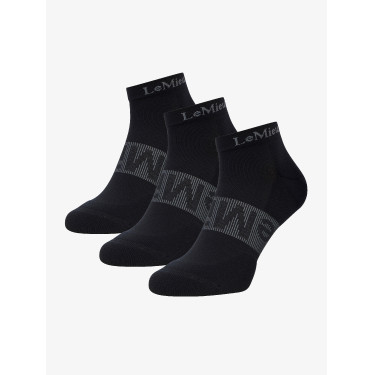 Chaussettes de sport LeMieux par 3 Chaussettes de sport LeMieux par 3