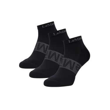 Chaussettes de sport LeMieux par 3 Chaussettes de sport LeMieux par 3