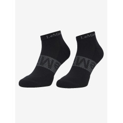 Chaussettes de sport LeMieux par 3 Noir