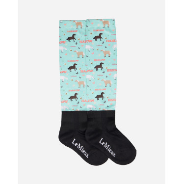 Chaussettes Harlow Mini LeMieux Froostie Poney imprimé Chaussettes Harlow Mini LeMieux Froostie Poney imprimé