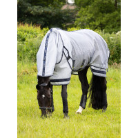 Chemise anti-mouches Kudos LeMieux AeroGuard Gris / marine Chemise anti-mouches Kudos LeMieux AeroGuard Gris / marine