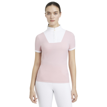 Wedstrijdshirt LeMieux geplooid Sophia korte mouwen Wedstrijdshirt LeMieux geplooid Sophia korte mouwen