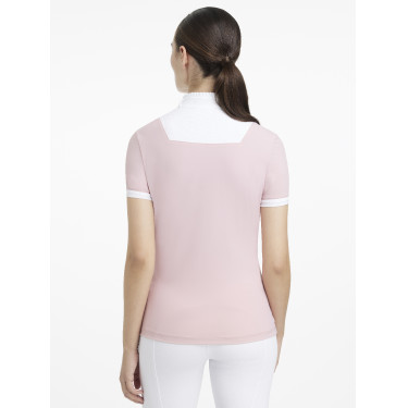 Chemise de concours LeMieux plissée Sophia manches courtes Chemise de concours LeMieux plissée Sophia manches courtes
