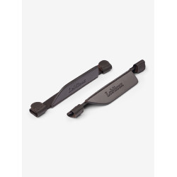 Oeillères de bridon LeMieux en cuir Marron