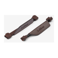 Oeillères de bridon LeMieux en cuir Havane Marron
