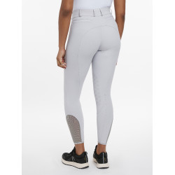 Pantalon d'équitation à basanes silicone Imogen Gris clair