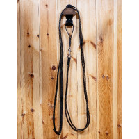 Rênes allemandes LeMieux en cuir Marron Rênes allemandes LeMieux en cuir Marron