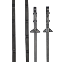 Rênes caoutchouc LeMieux Ergo Grip Noir Rênes caoutchouc LeMieux Ergo Grip Noir