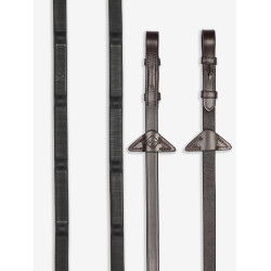 Rênes caoutchouc LeMieux Ergo Grip Havane Marron Rênes caoutchouc LeMieux Ergo Grip Havane Marron