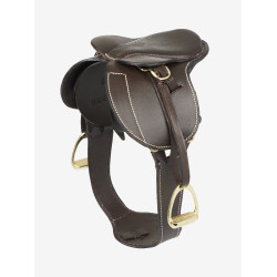 Selle de CSO avec sangle bavette LeMieux Toy Pony Marron Selle de CSO avec sangle bavette LeMieux Toy Pony Marron
