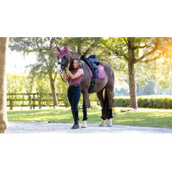 Tapis de dressage LeMieux Essence Square Rosewood Tapis de dressage LeMieux Essence Square Rosewood