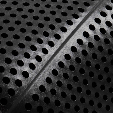 Amortisseur Acavallo Classic Gel et mouton Noir / laine marron