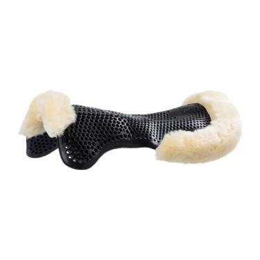 Amortisseur Acavallo mouton réhausseur avant Noir / mouton naturel