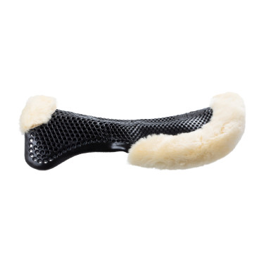 Amortisseur Acavallo mouton réhausseur avant Noir / mouton naturel