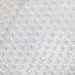 Amortisseur gel et mouton réhausseur arrière Acavallo Transparent / mouton blanc